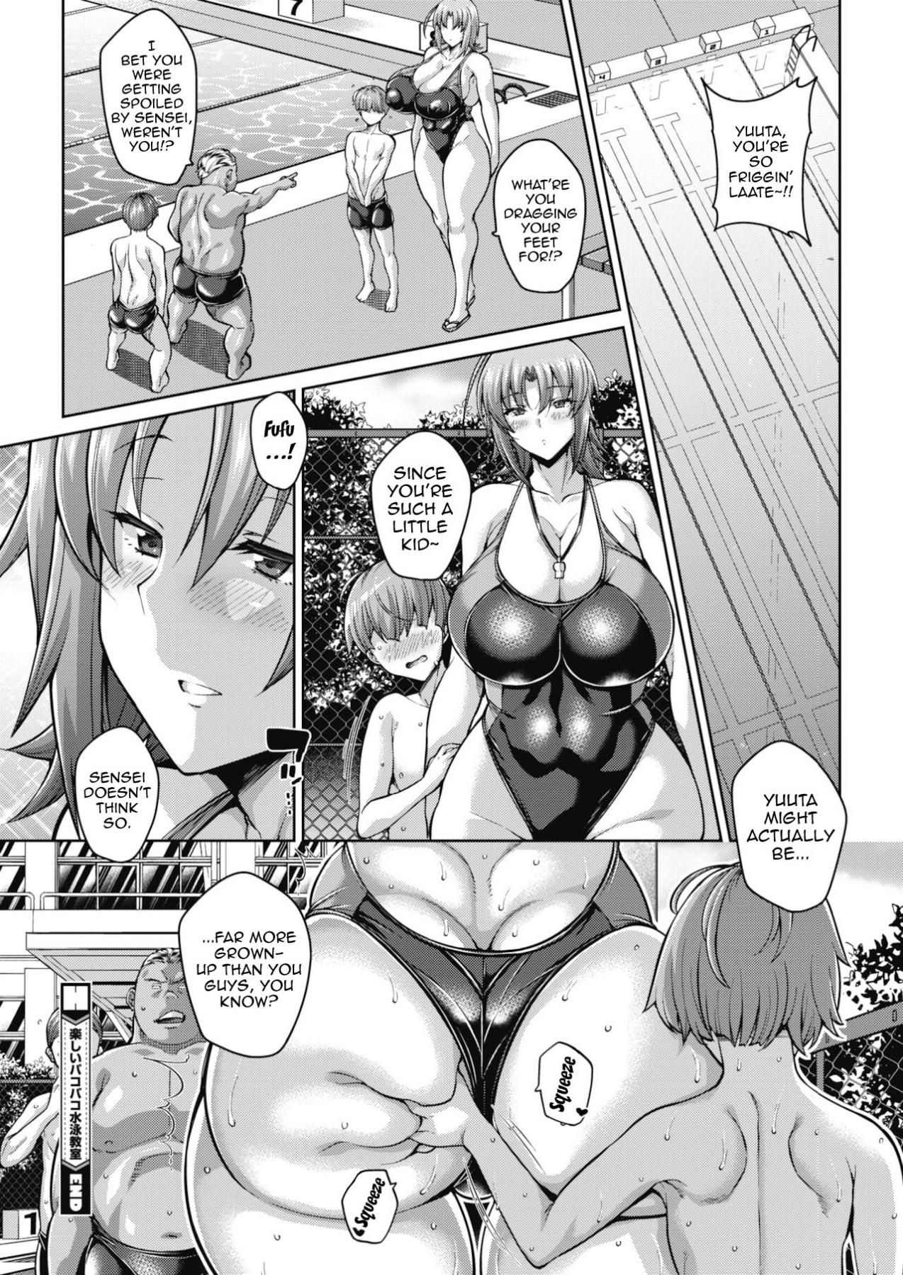 Blondes Tanoshii Pakopako Suiei Kyoushitsu | Fun Paco Paco Swimming Class Gay Fetish - Page 20