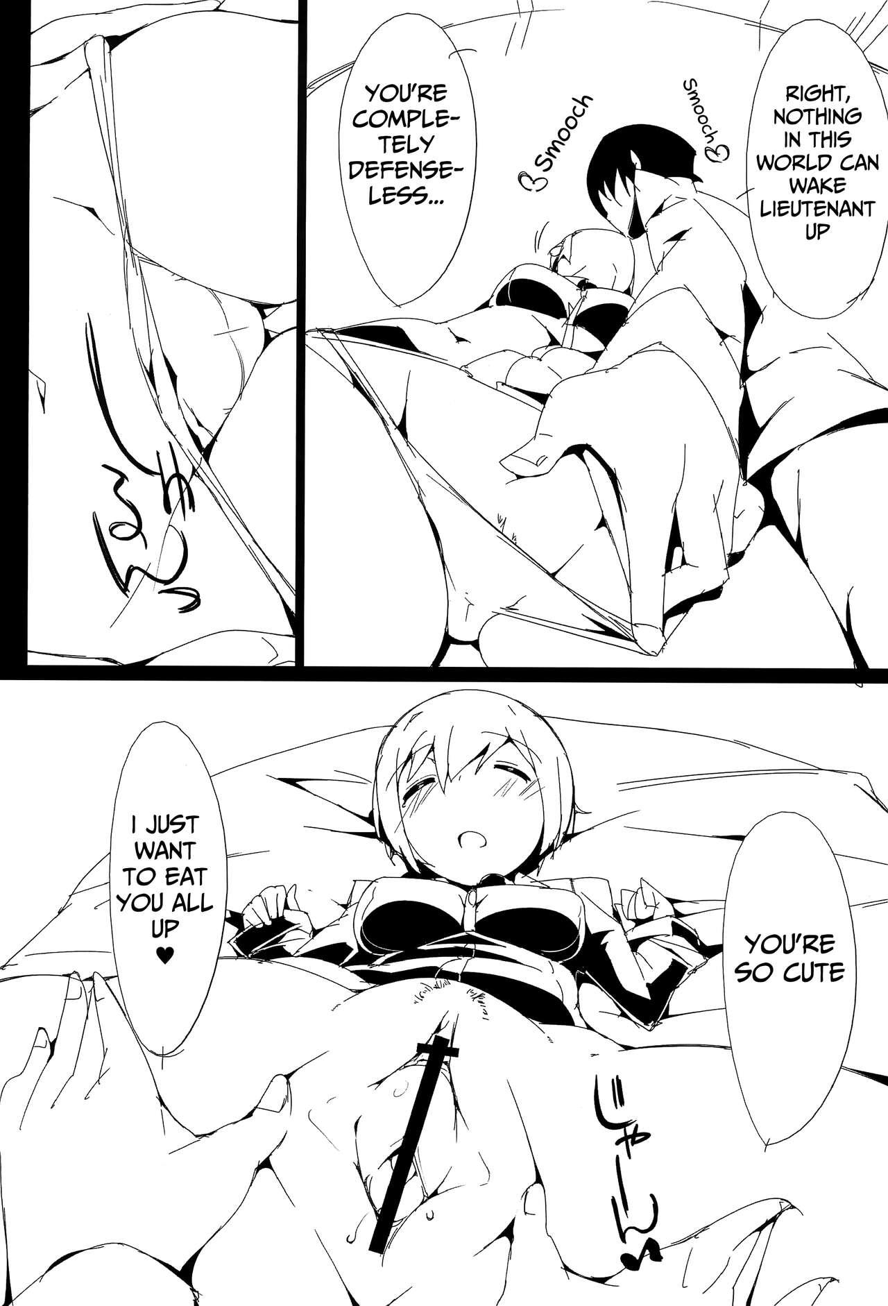 Asstomouth Erica Echika - Strike witches Gay Black - Page 6