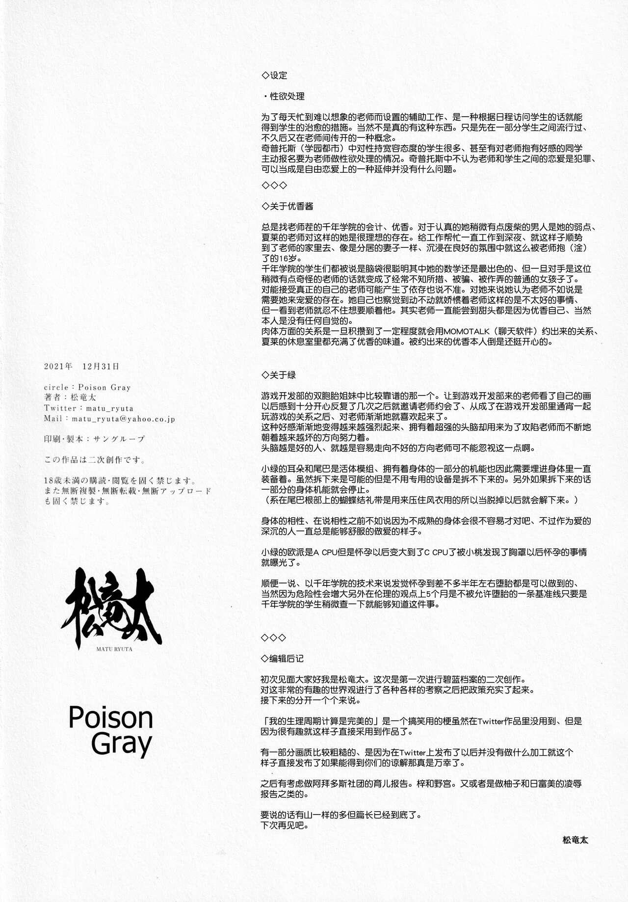 Cop Kivotos Kozukuri Katsudou Houkokusho - Blue archive Young - Page 25