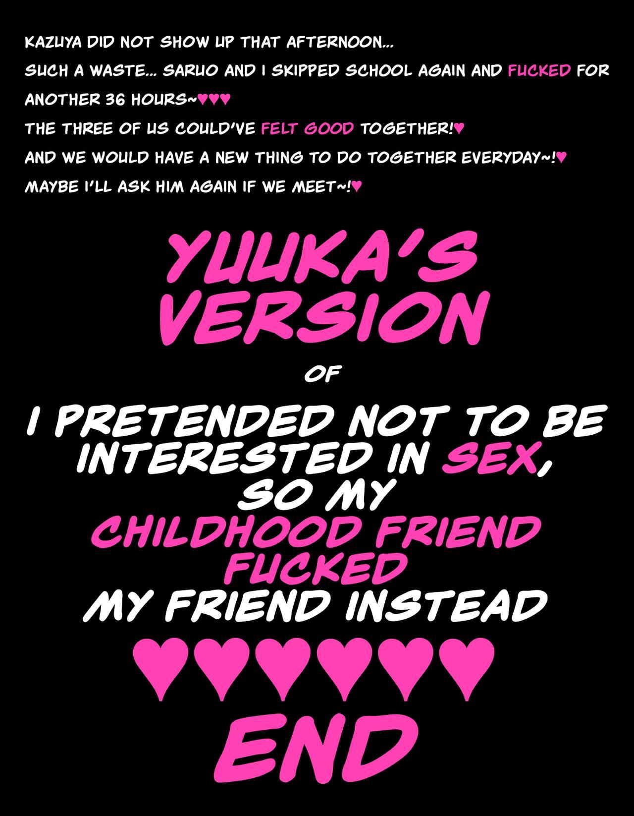YUUKA'S VERSION of Because my childhood friend is not interested in sex, I fucked his friend instead 102