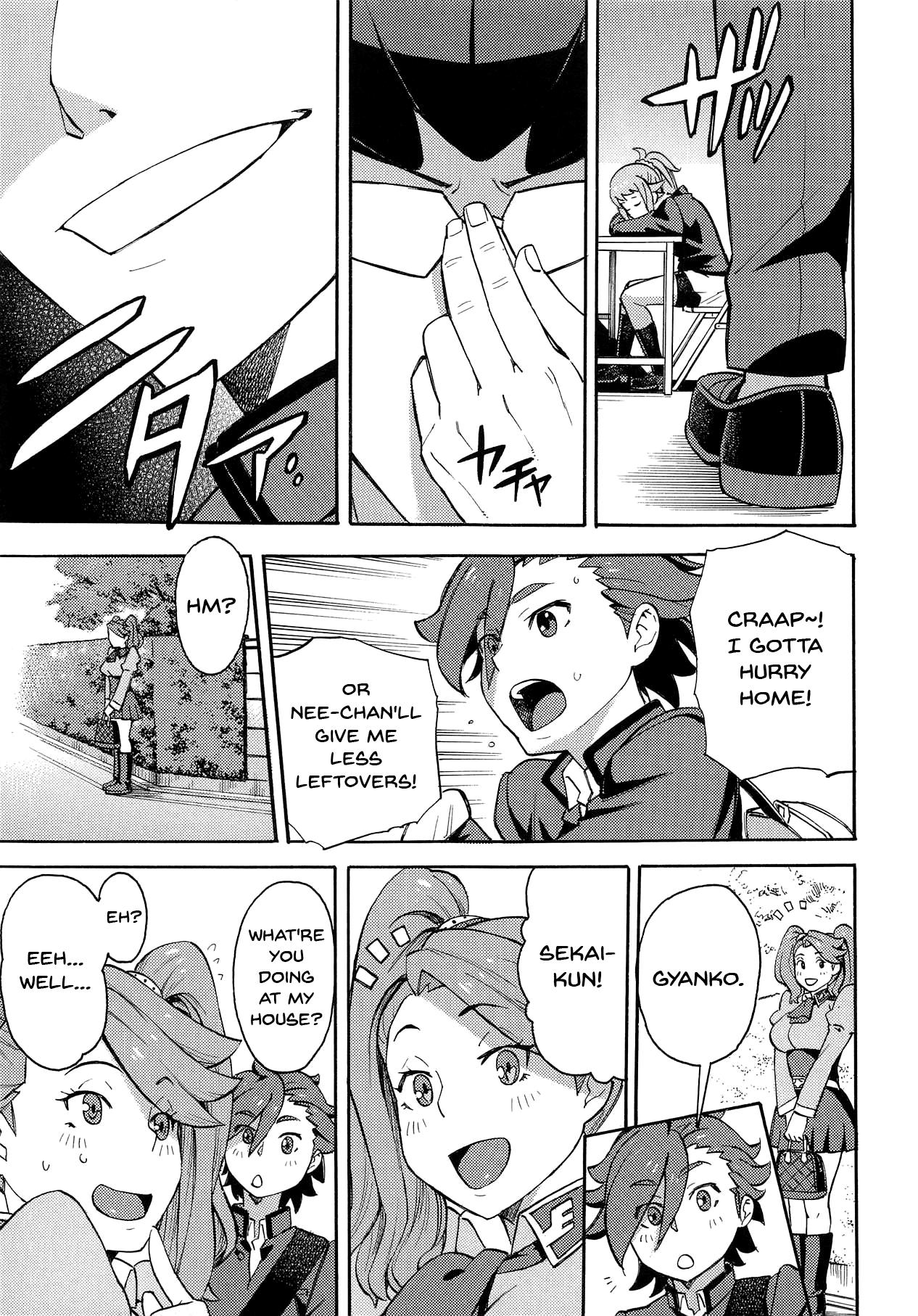 Desperate BUILD OVER TRY! - Gundam build fighters try Machine - Page 6