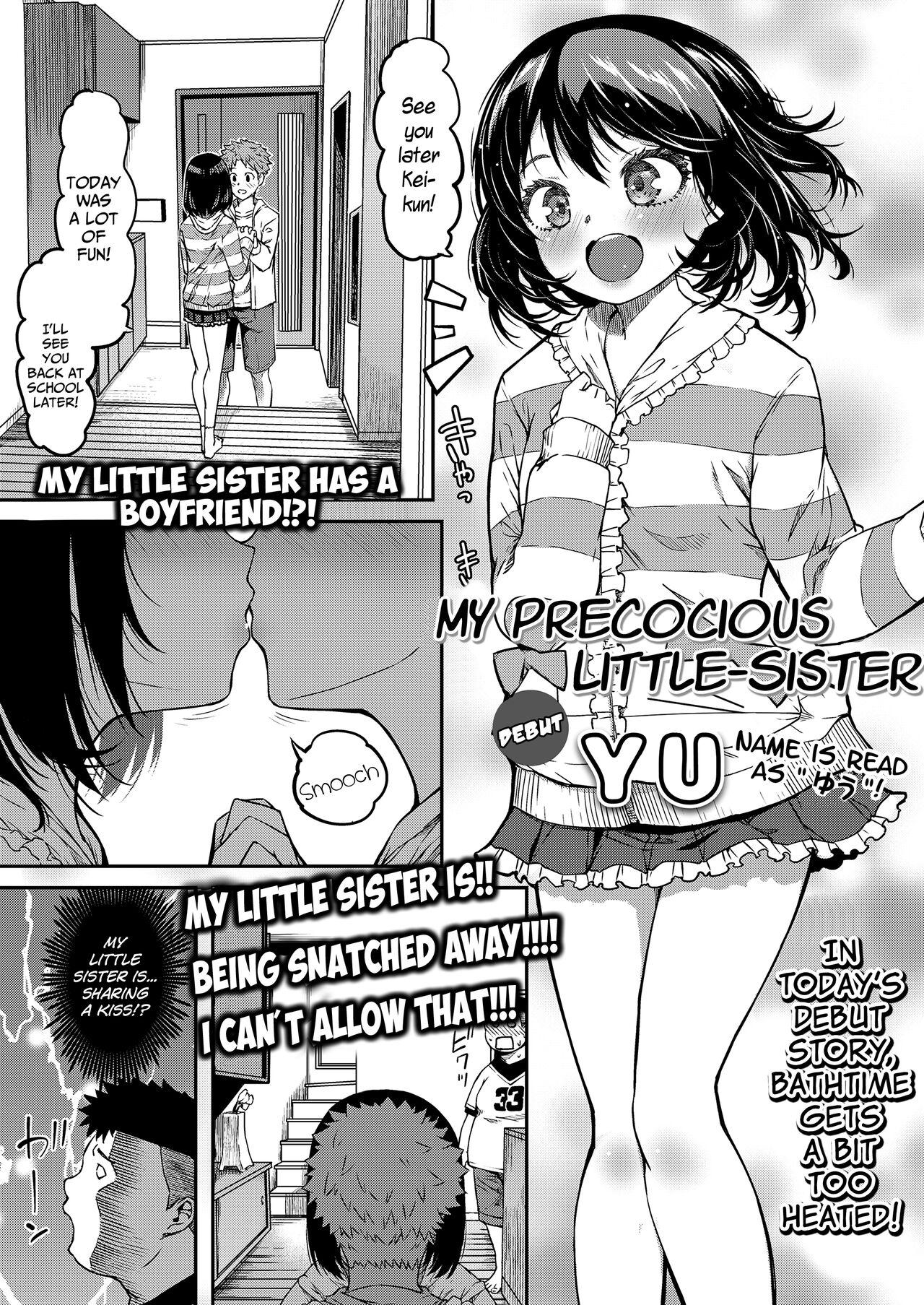 Girl Gets Fucked Omasena Imouto | My Precocious Little-Sister Pantyhose - Page 1