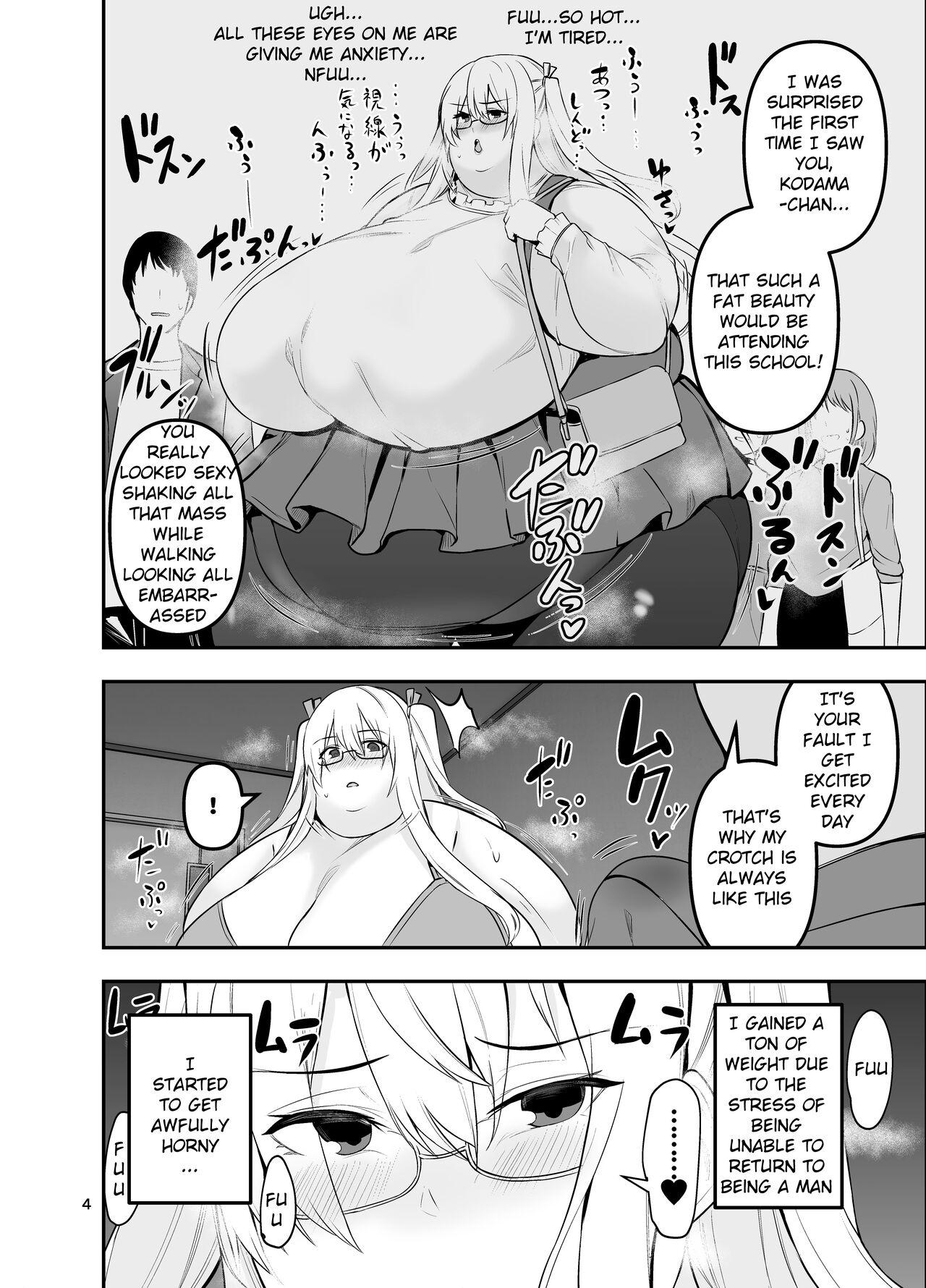 Big Triple digit weight Kodama-chan and H! Fucking Hard - Page 4
