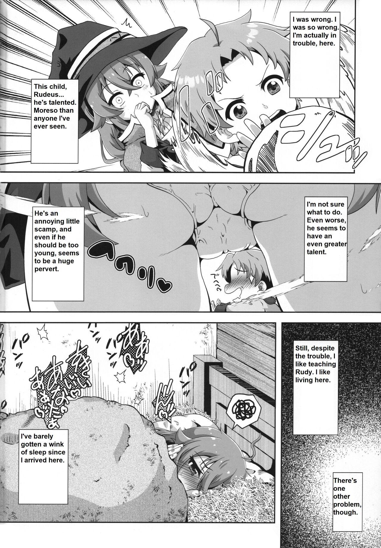 Teenfuns Gouhou Loli Kyoushi wa Hatsujouchuu!? - Mushoku tensei Hot Brunette - Page 3