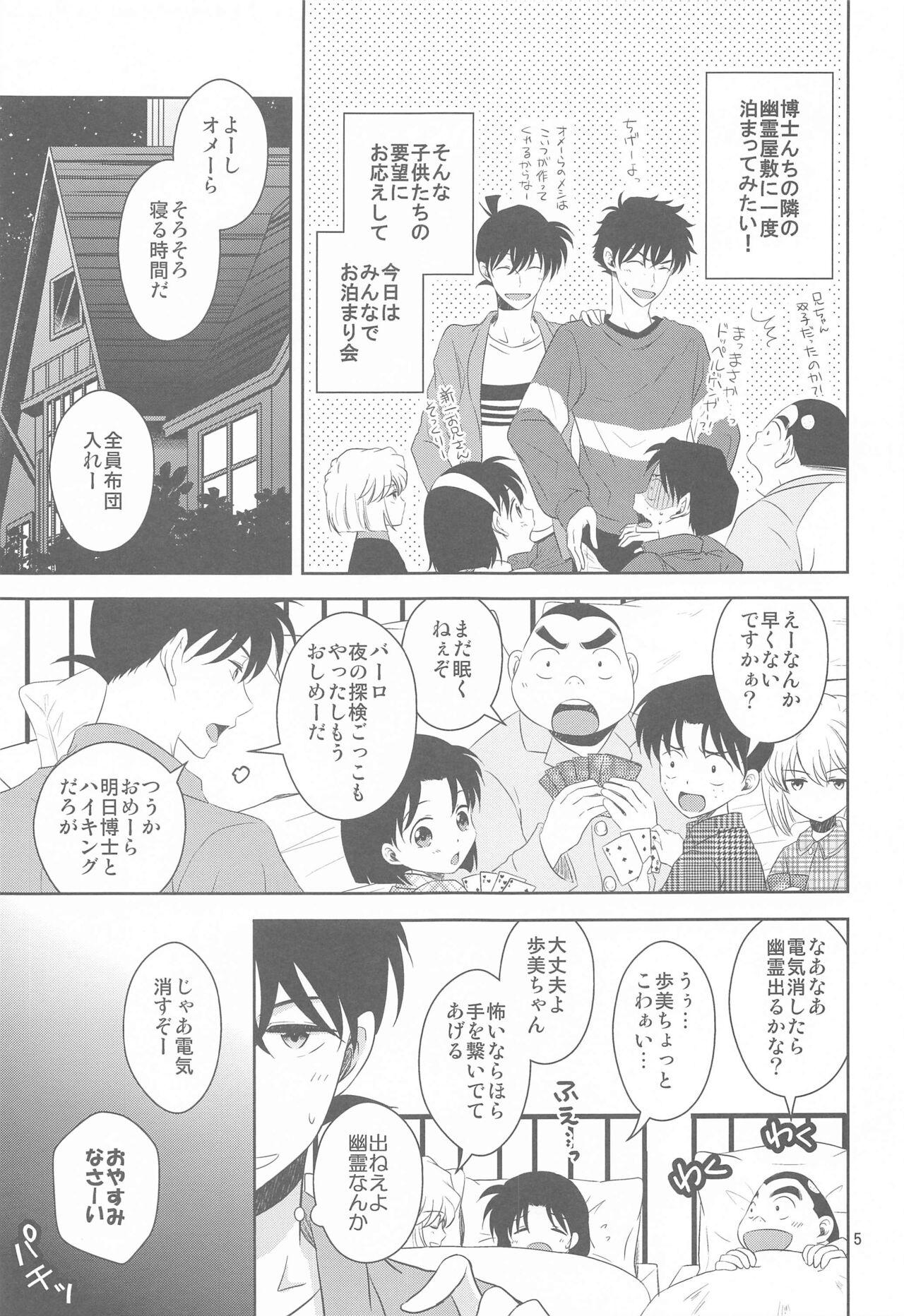 Speculum kareshigajajinikigaetara - Detective conan | meitantei conan Sesso - Page 4