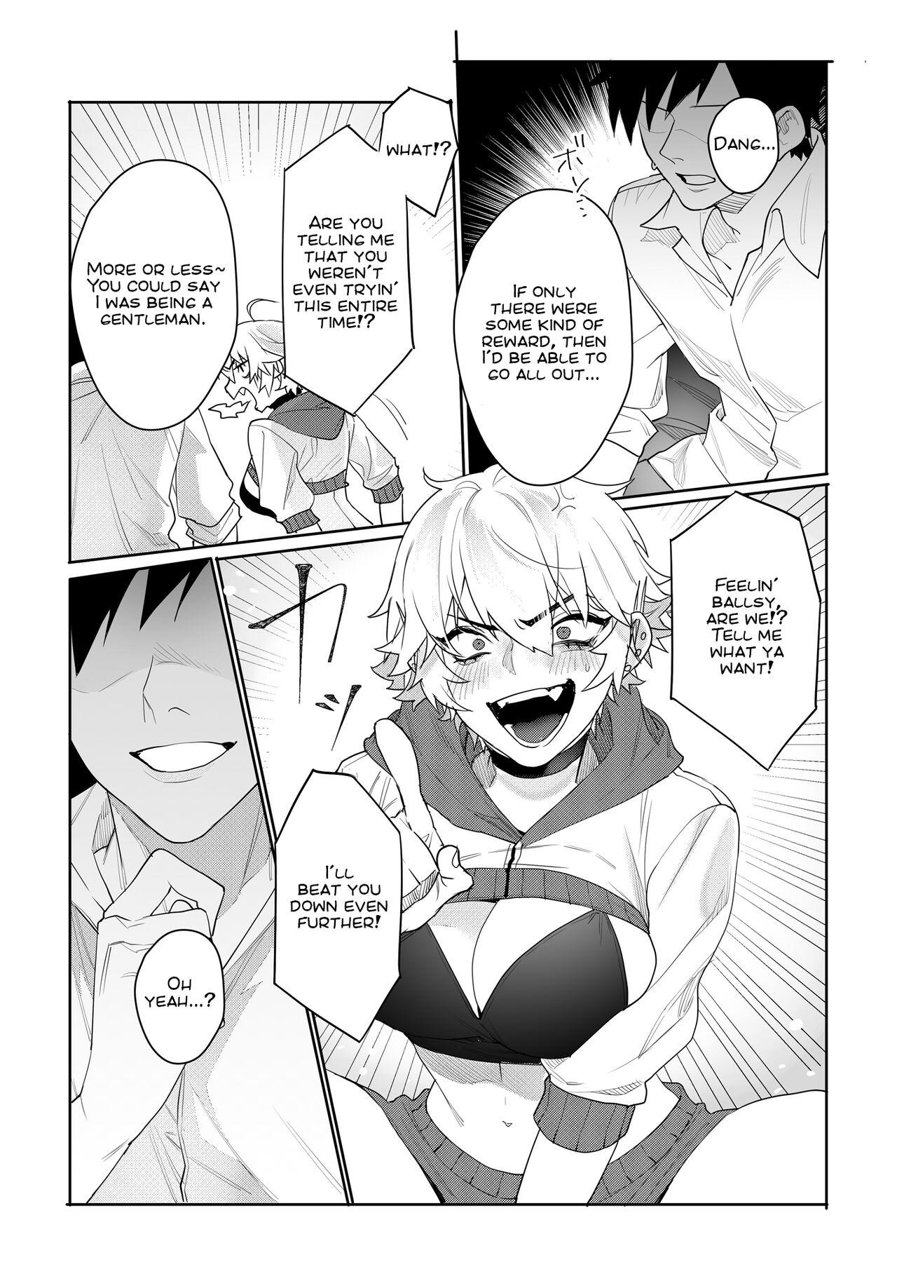 Chick Gamer kanojo no oppai monde mita kekka… | What Happens if You Try to Fondle a Gamer Chick's Boobs... - Original Black Dick - Page 7