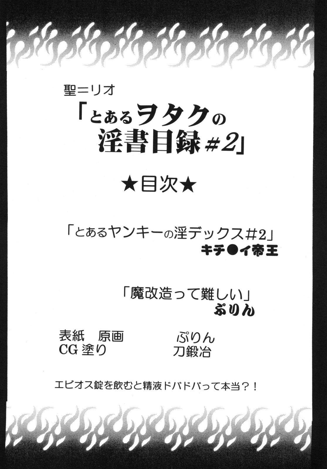 Sex Party Toaru Otaku no Index #2 | 某魔术的淫蒂克丝，某不良少年的茵蒂克丝#2 - Toaru majutsu no index | a certain magical index Gayhardcore - Page 3