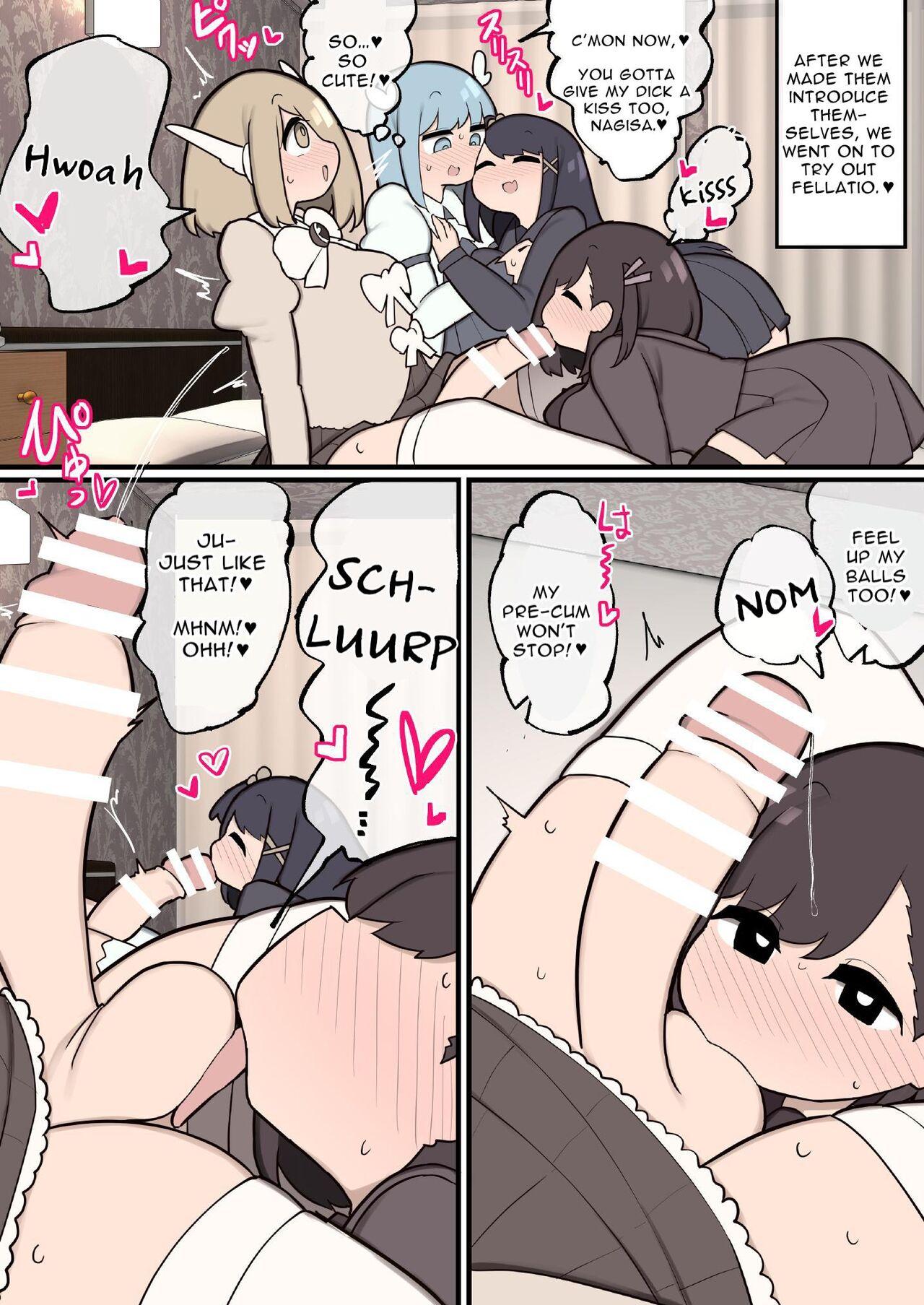 Thick Futanari Magical Girls Relax - Page 8