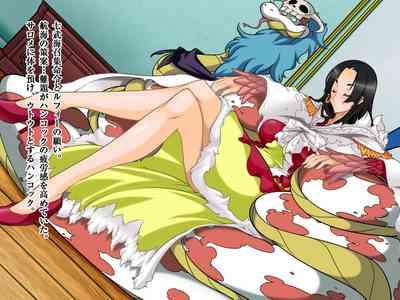Cream Luffy To Hancock No Ace Kyuushutsu Daisakusen One Piece BlogUpforit 5