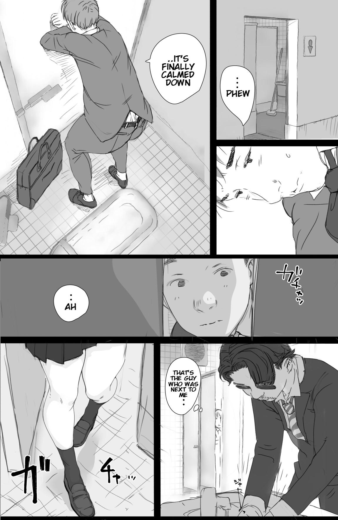 Cut Tsuukin Densha de Oppai o Mise ni Kuru Musume ga Ite Komattemasu - Original Hard Cock - Page 5