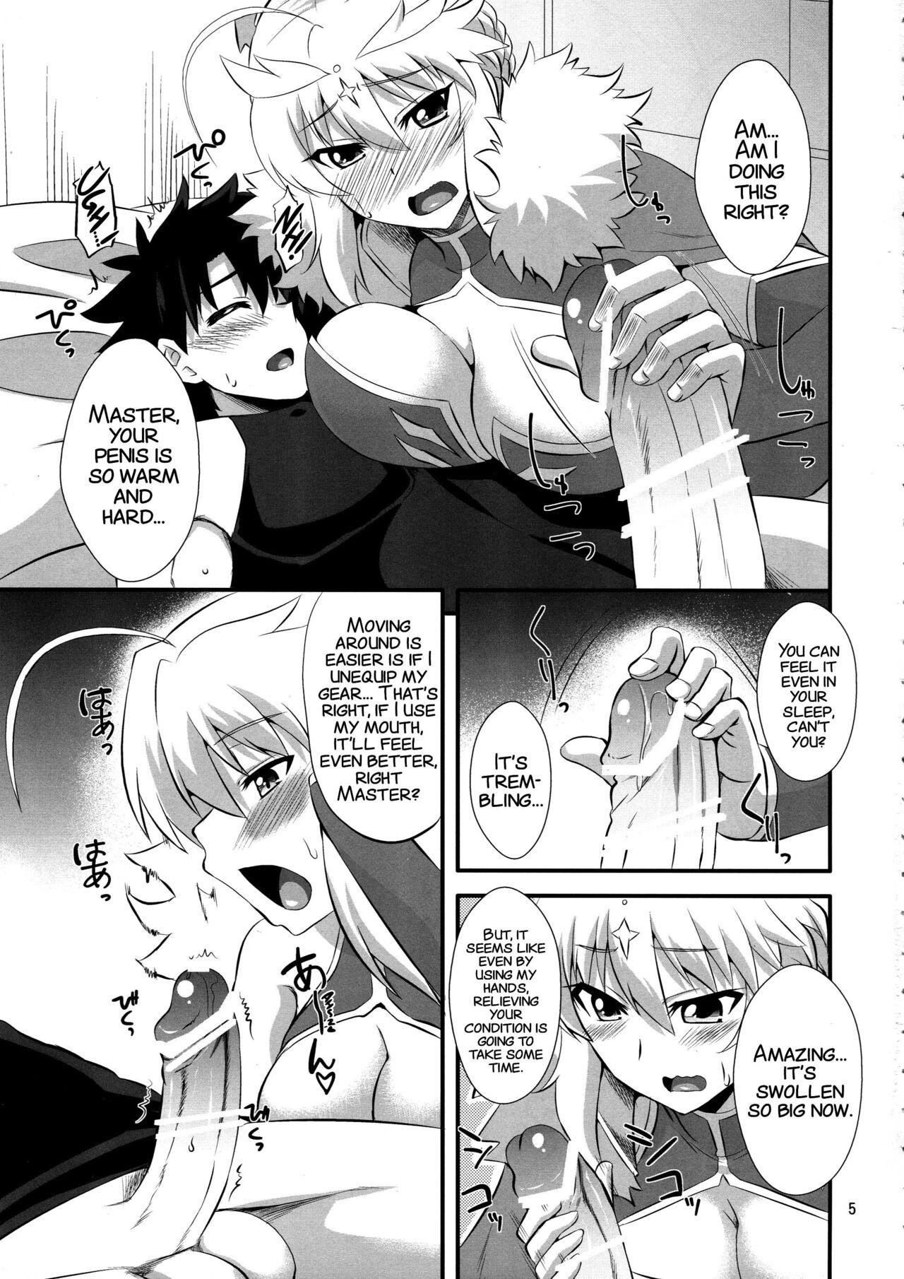 Threesome Ou-sama no Oshigoto - Fate grand order Fucking Hard - Page 4