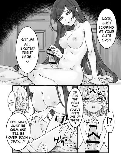 Skeb Request Manga | Futa Kidnaps Girl 5