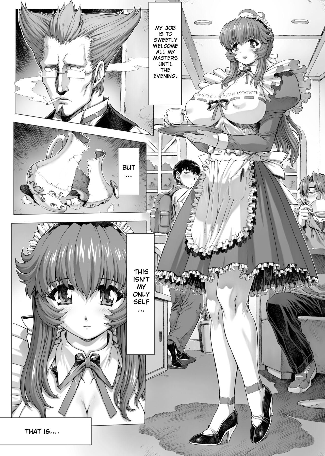 Lesbians "Big Breasts Maid manga♥ Free Hardcore Porn - Page 2