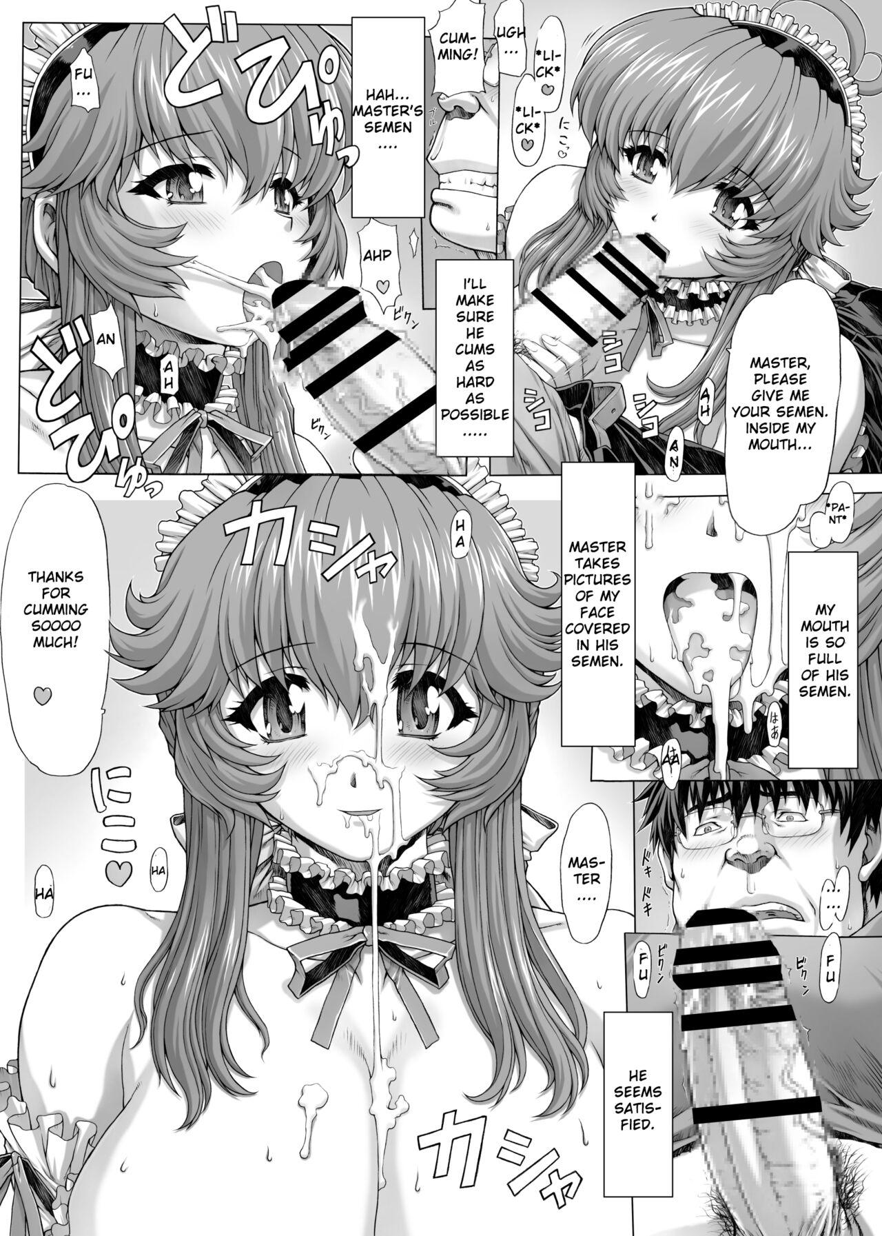 Action "Big Breasts Maid manga♥ Gilf - Page 8