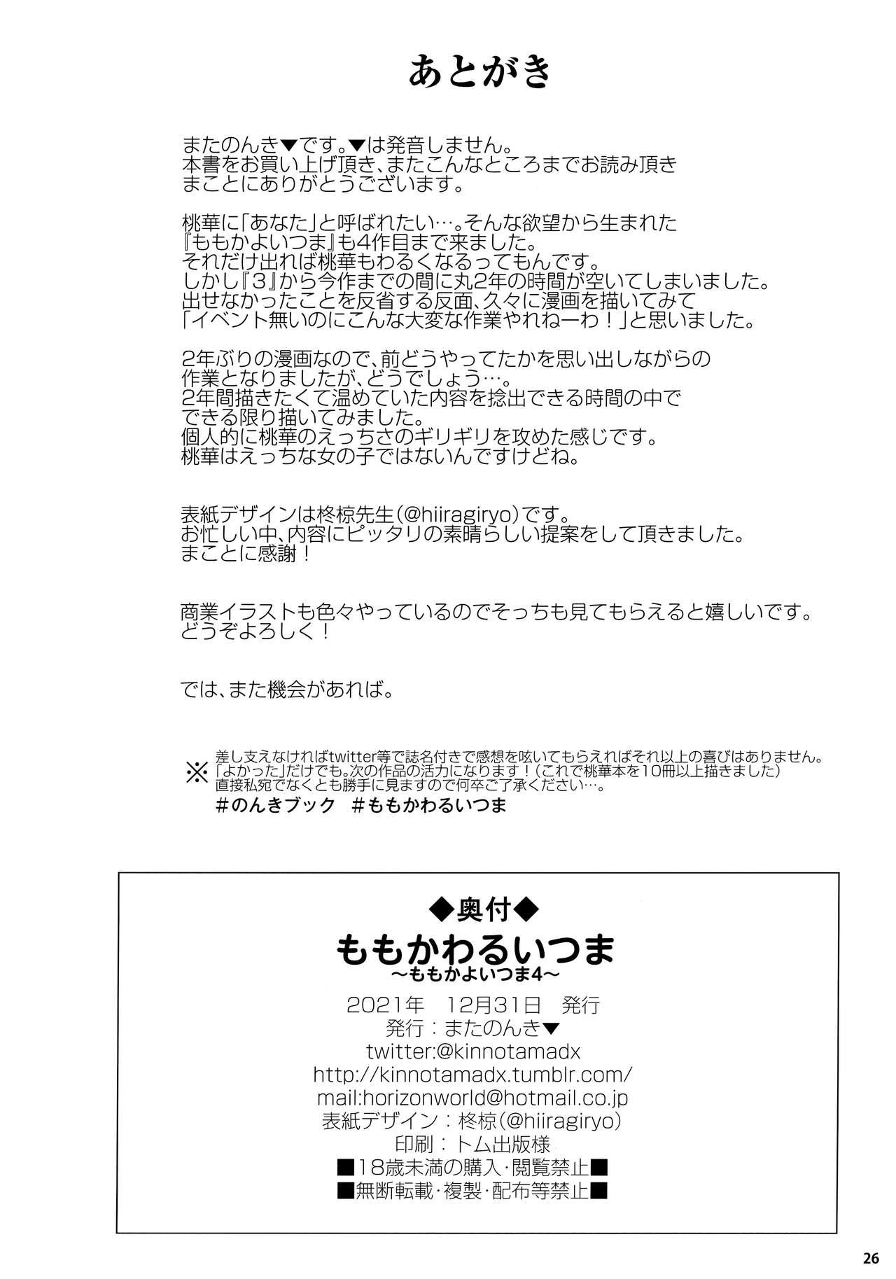 (C99) [Horizontal World (Matanonki)] Momoka Warui Tsuma ~Momoka Yoitsuma 4~ | Dirty Wife Momoka ~Sweet Wife Momoka 4~ (THE [email protected] CINDERELLA GIRLS) [English] [MegaFagget] 24