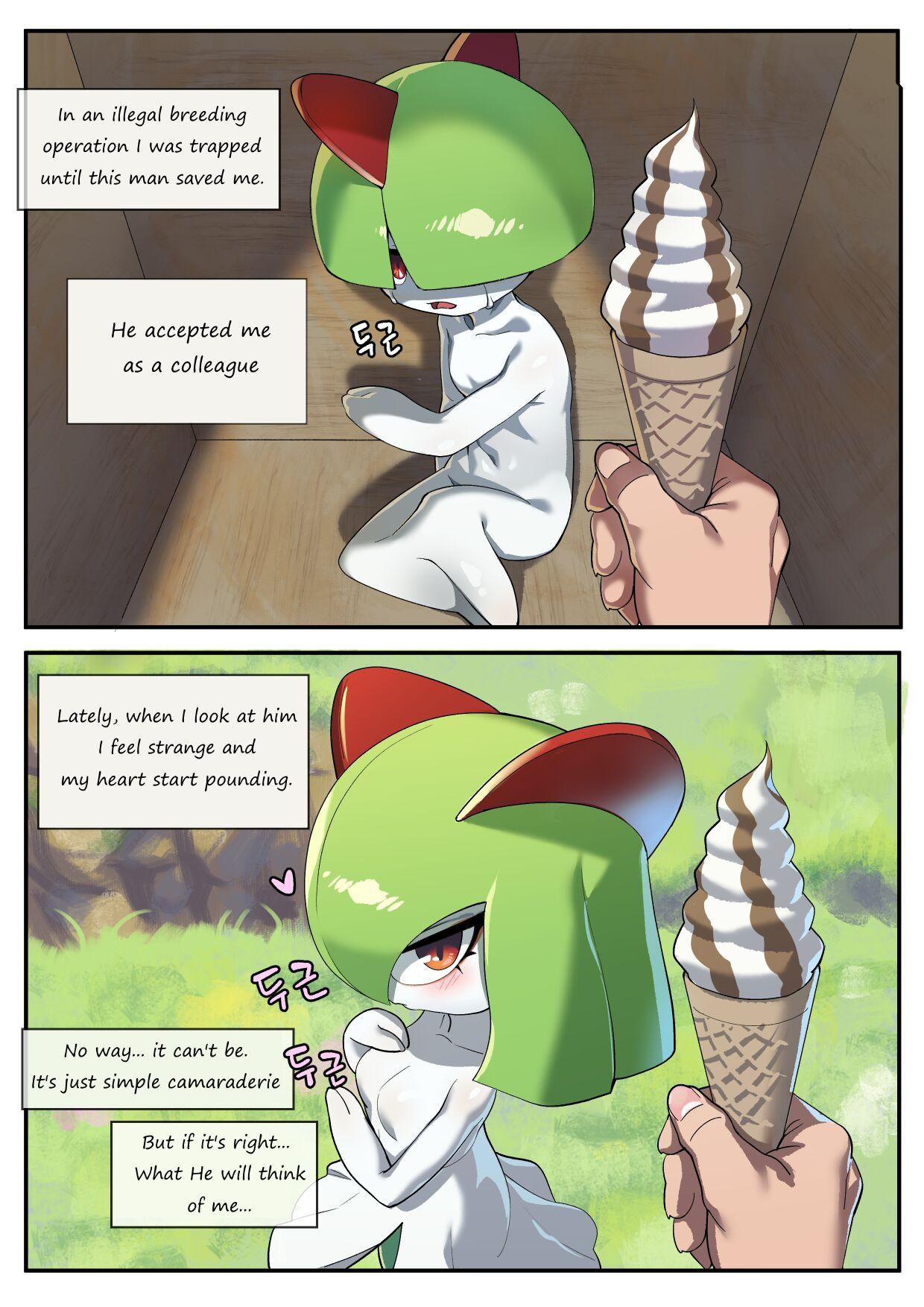 Vaginal The Gardevior that loved her trainer too much - Pokemon | pocket monsters Sofa - Page 1