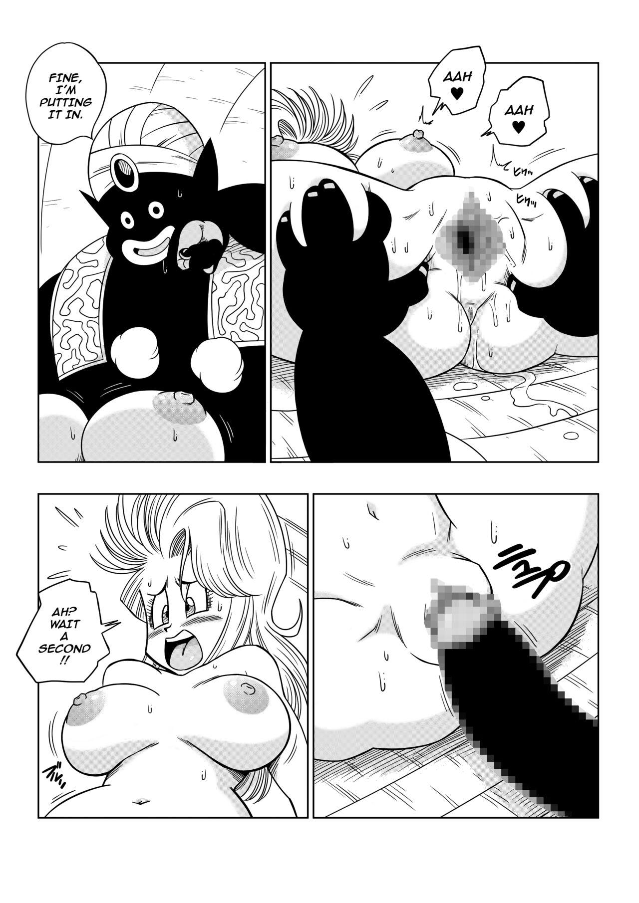 [YamamotoDoujin] Dagon Ball - Bulma meets Mr.Popo - Sex inside the Mysterious Spaceship! 13