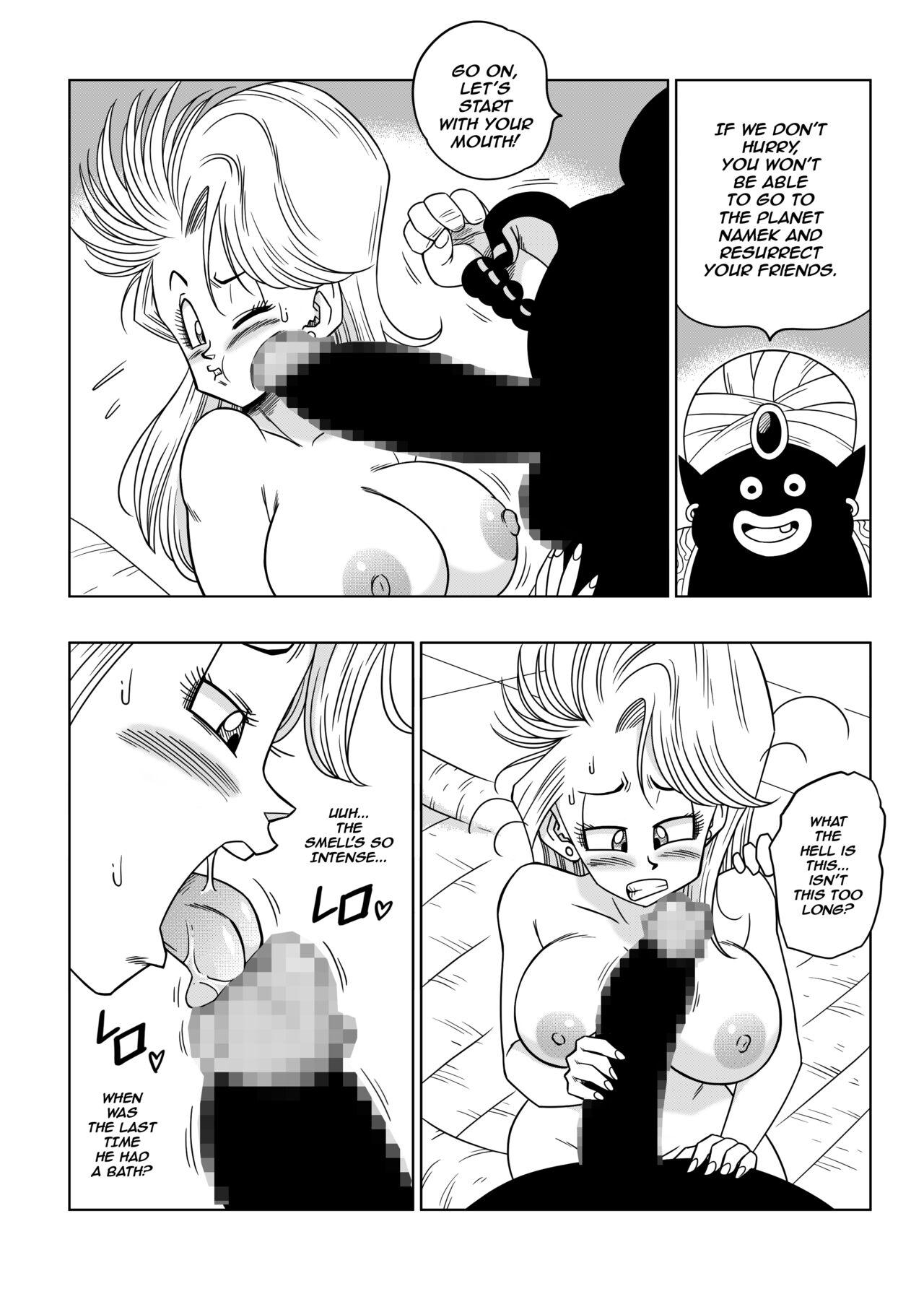 [YamamotoDoujin] Dagon Ball - Bulma meets Mr.Popo - Sex inside the Mysterious Spaceship! 8