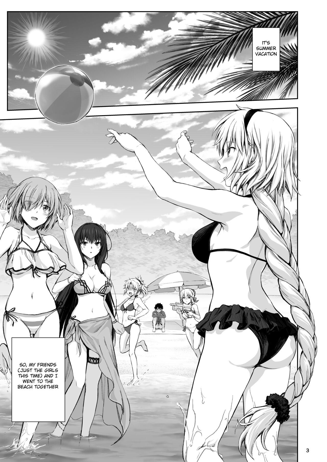 Jeanne to Natsu no Umi | Summer beach with Jeanne 3