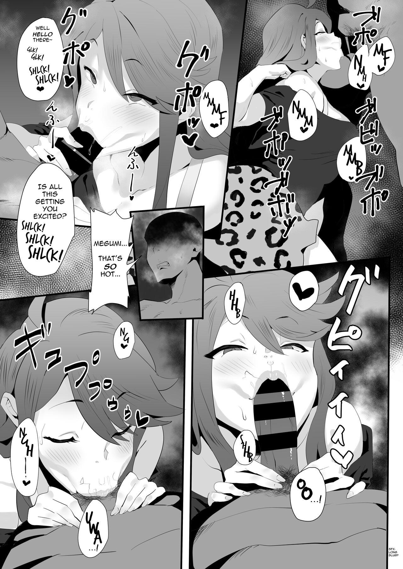 Concha [Keimusho Furo 3-byou (Bakachikubi)] Gal Idol to Taiman Kouin Battle | Head-to-Head Blowjob Battle with a Gal Idol [English] [incogna777] - The idolmaster Worship - Page 4