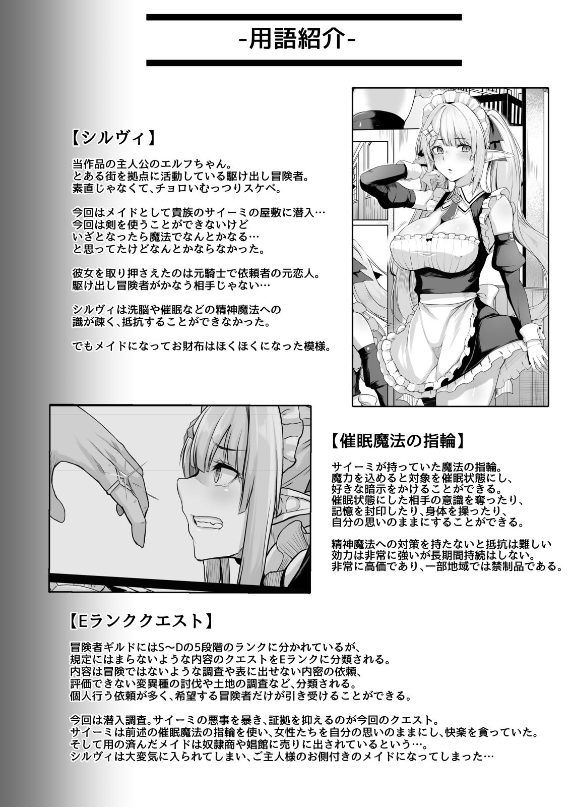 Perrito ELFIN QUEST #Maid Saimin Ryoujoku Hen - Original Erotica - Page 31
