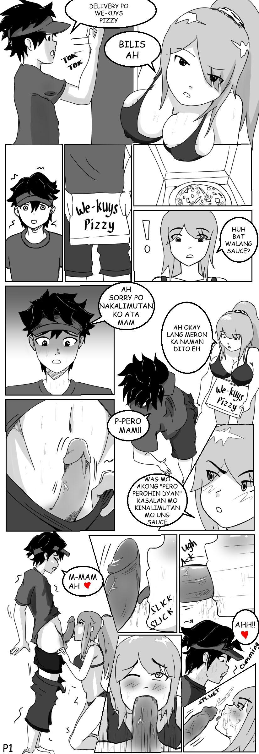 Teenage pIZZa dELIVERy Whipping - Page 1