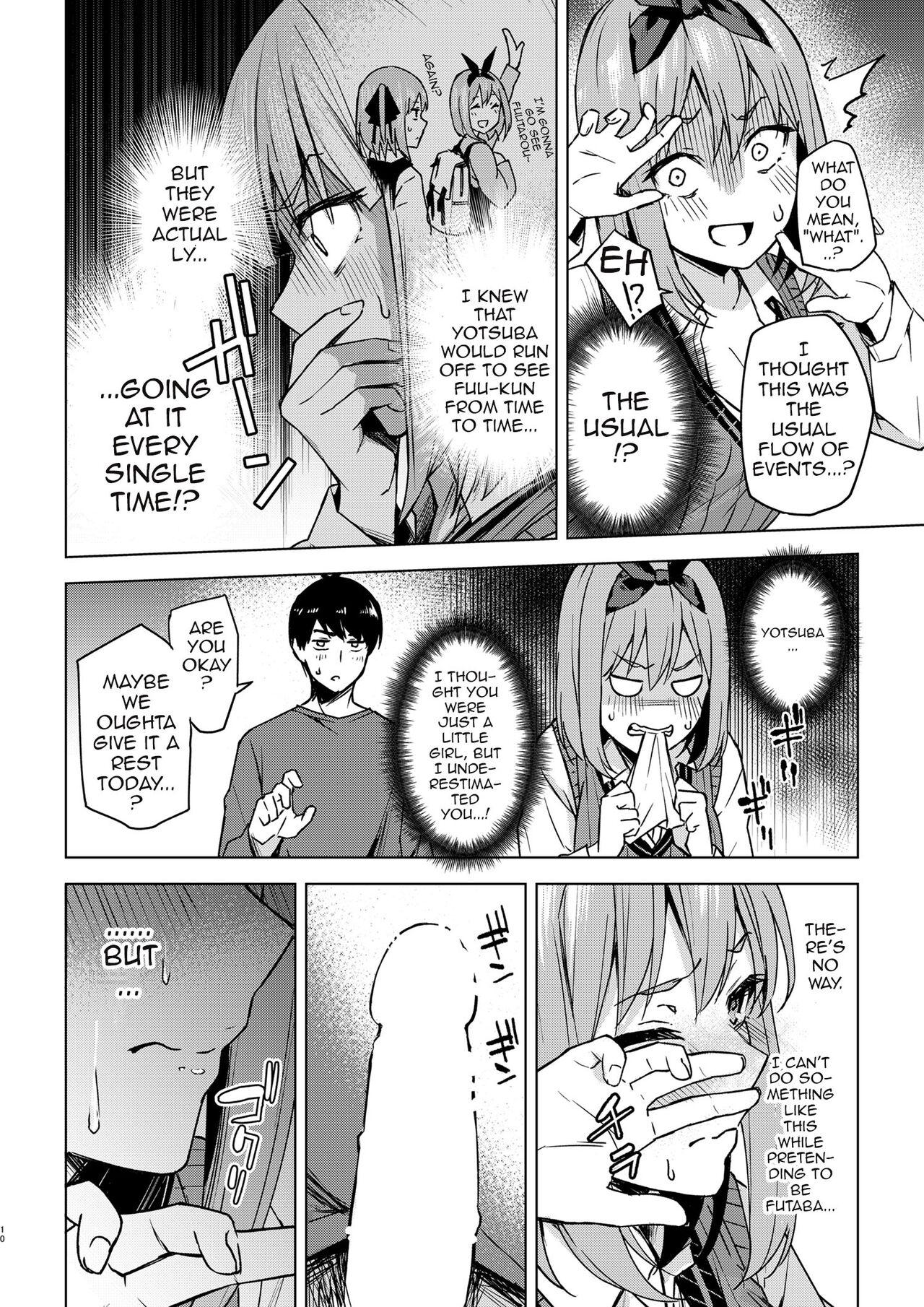 Coed Ichinengo no Itazura | Fooling Around, One Year Later - Gotoubun no hanayome | the quintessential quintuplets Couch - Page 9