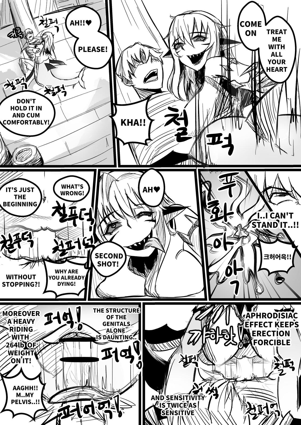 Cavala THE DAY BECAME A WAIFU - Mamono musume zukan | monster girl encyclopedia Masseur - Page 12