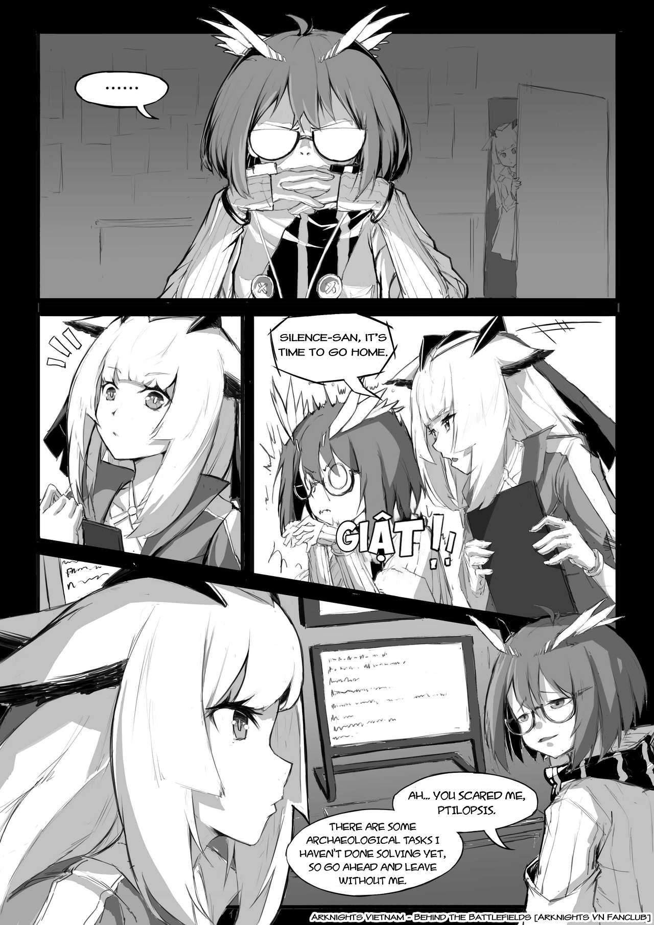 Big Cocks The Story Where Ptilopsis Becomes A Very Little Girl - Arknights Compilation - Page 2