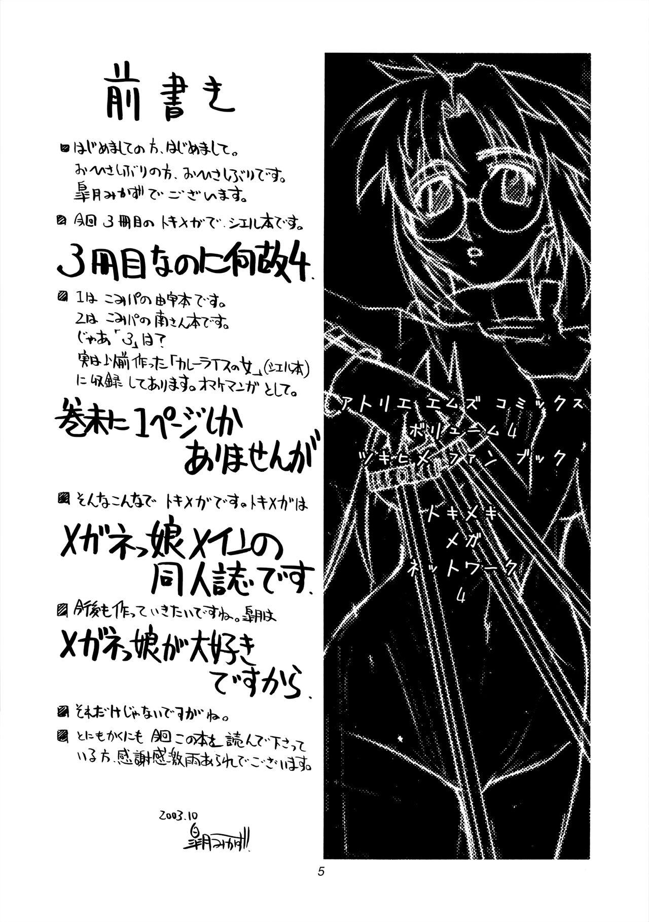 Gay Tokimeki Mega Network 4 - Tsukihime Amante - Page 4