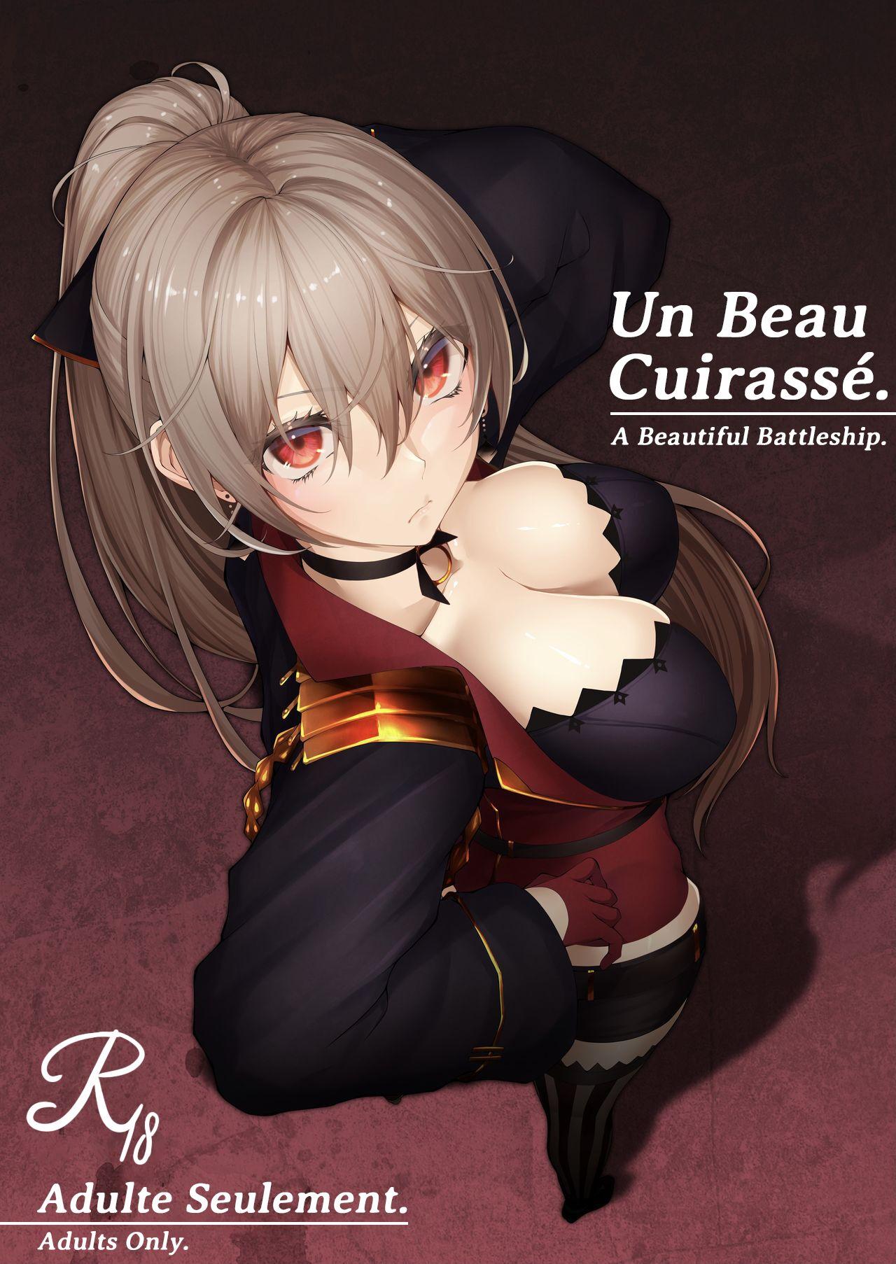 Naturaltits Un beau cuirassé | A Beautiful Battleship - Azur lane Pussylicking - Page 1
