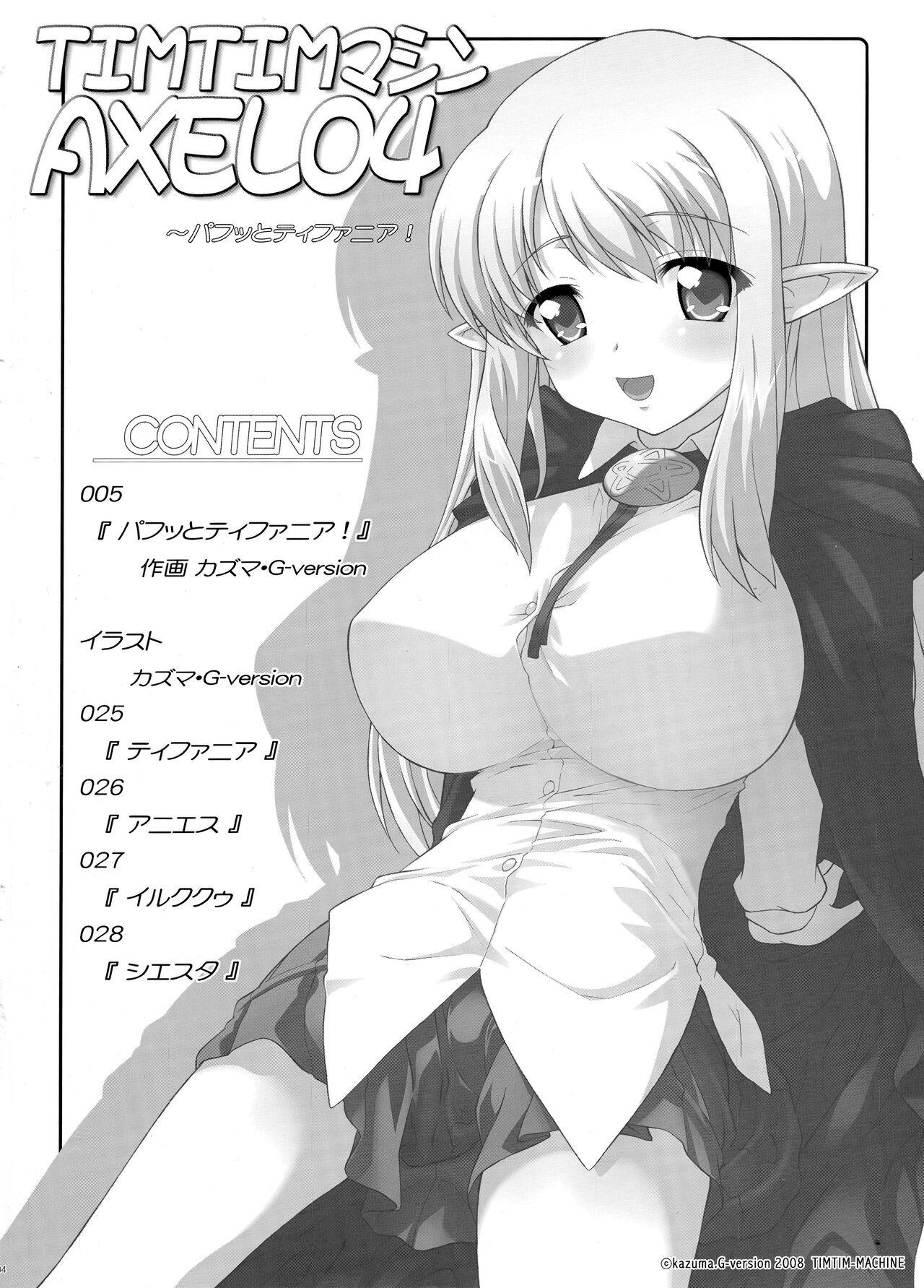 Rough Porn TIMTIM MACHINE AXEL 04 - Zero no tsukaima | the familiar of zero Gay Massage - Page 3
