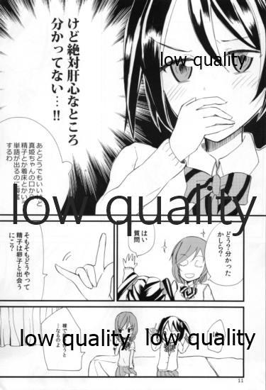Lima Nico-chan no Hokentaiikuchuu - Love live Orgia - Page 12