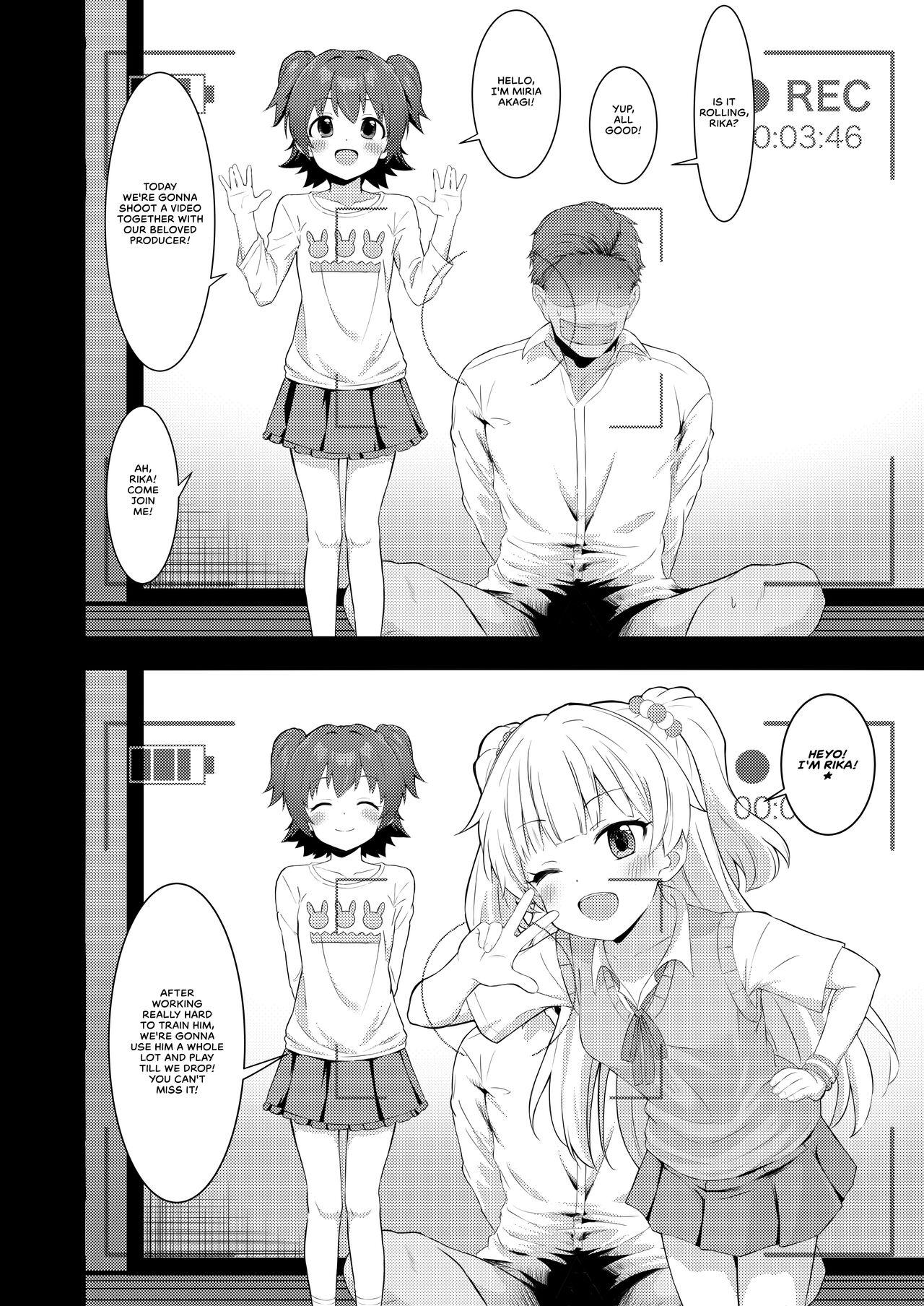 Officesex Idol to Issho ni Asobu dake no Kantan na Oshigoto desu. | This Job's Easy, All You Have To Do is Play With The Idols. - The idolmaster Orgy - Page 3