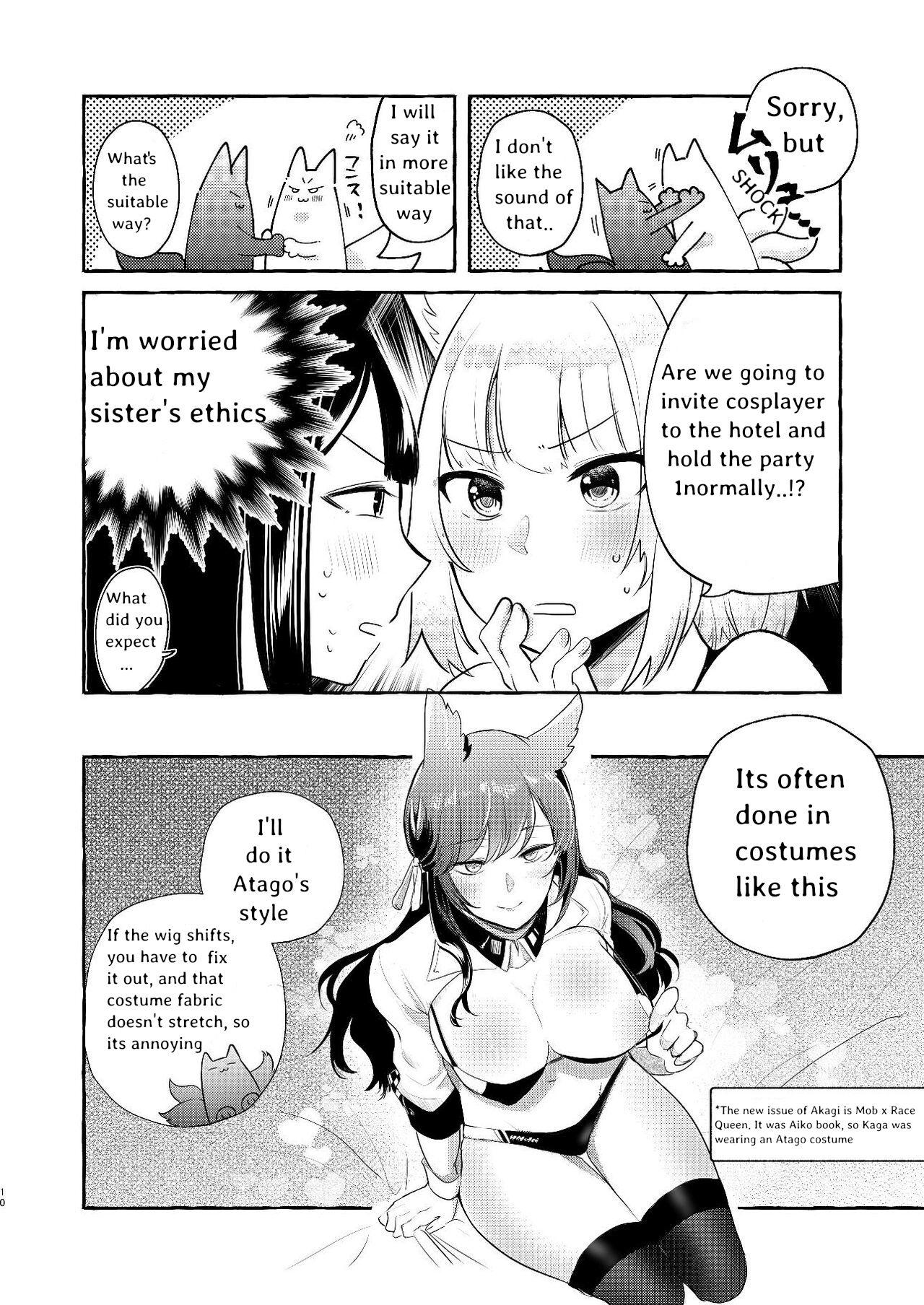 Teenage Girl Porn Oshi ga Oshi o Daita - Azur lane Japan - Page 9