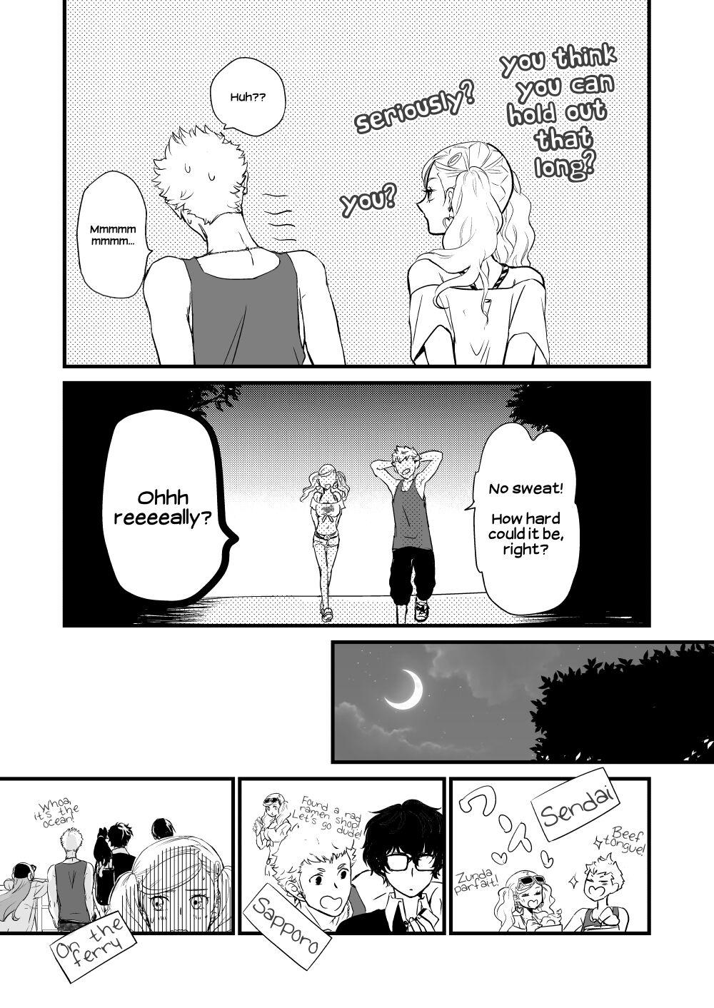 Screaming Watashi to Ano Baka ga Umi de Shichatta Hanashi nado. | The story about me and that guy who had sex in the sea - Persona 5 Gape - Page 7
