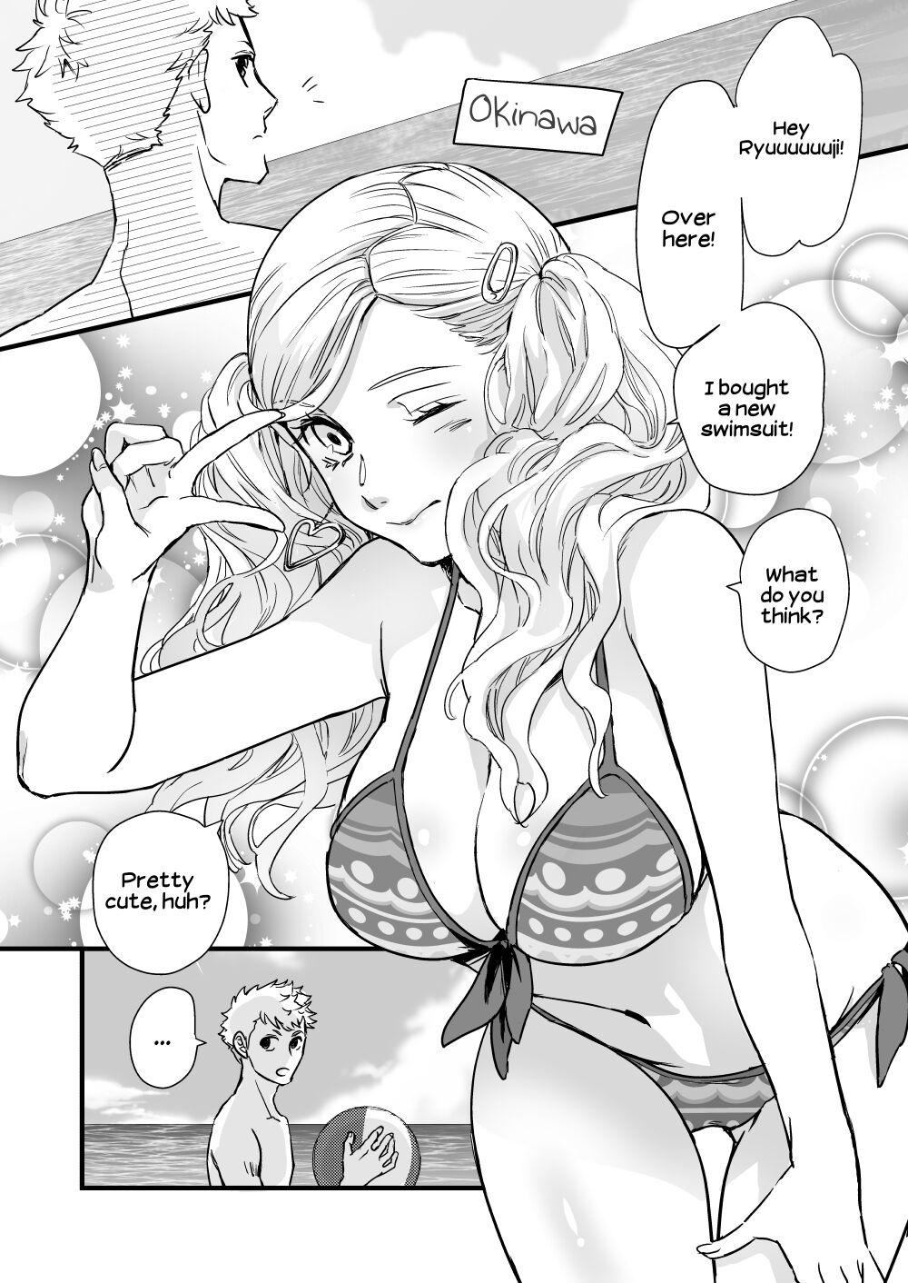 Monstercock Watashi to Ano Baka ga Umi de Shichatta Hanashi nado. | The story about me and that guy who had sex in the sea - Persona 5 Hot Girls Fucking - Page 8