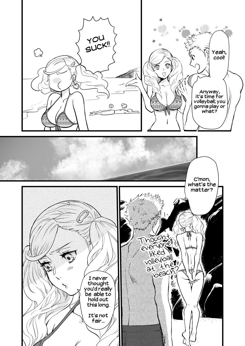 Spying Watashi to Ano Baka ga Umi de Shichatta Hanashi nado. | The story about me and that guy who had sex in the sea - Persona 5 Famosa - Page 9