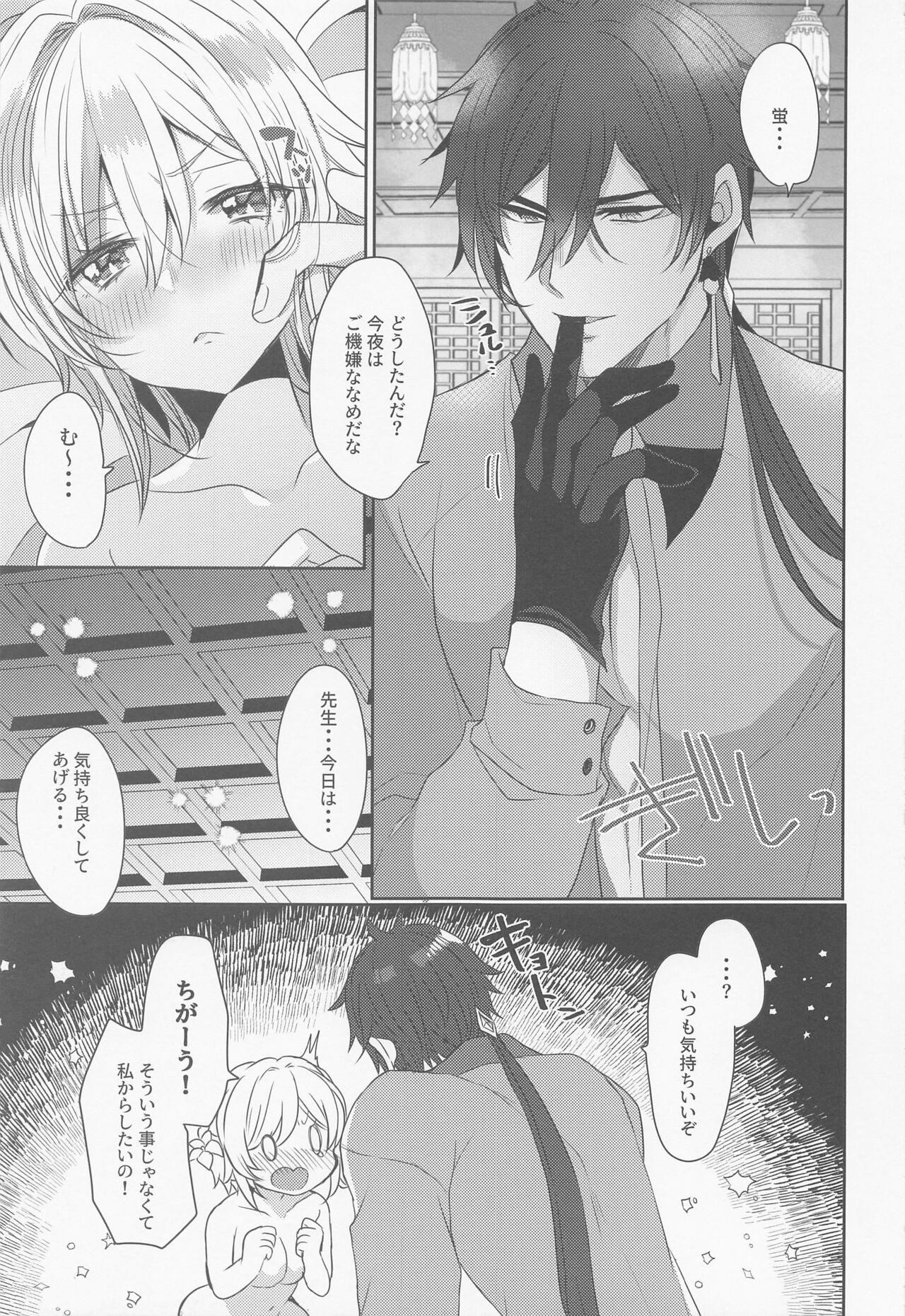 Gay Outdoors Otagai no Ai ga Tsuyosugiru - Genshin impact Suckingdick - Page 8