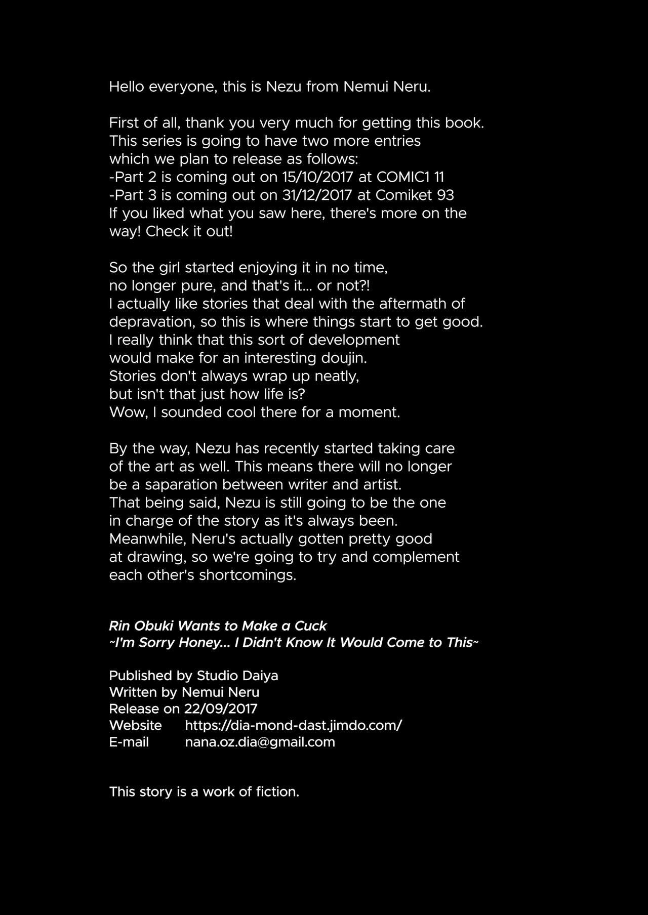 [Studio Daiya (Nemui Neru)] Obuki Rin wa Netoraretai ~Anata Gomennasai... Konna Koto ni Naru nante~ | Rin Obuki Wants to Make a Cuck [English] {2d-market.com} [Decensored] [Digital] 16