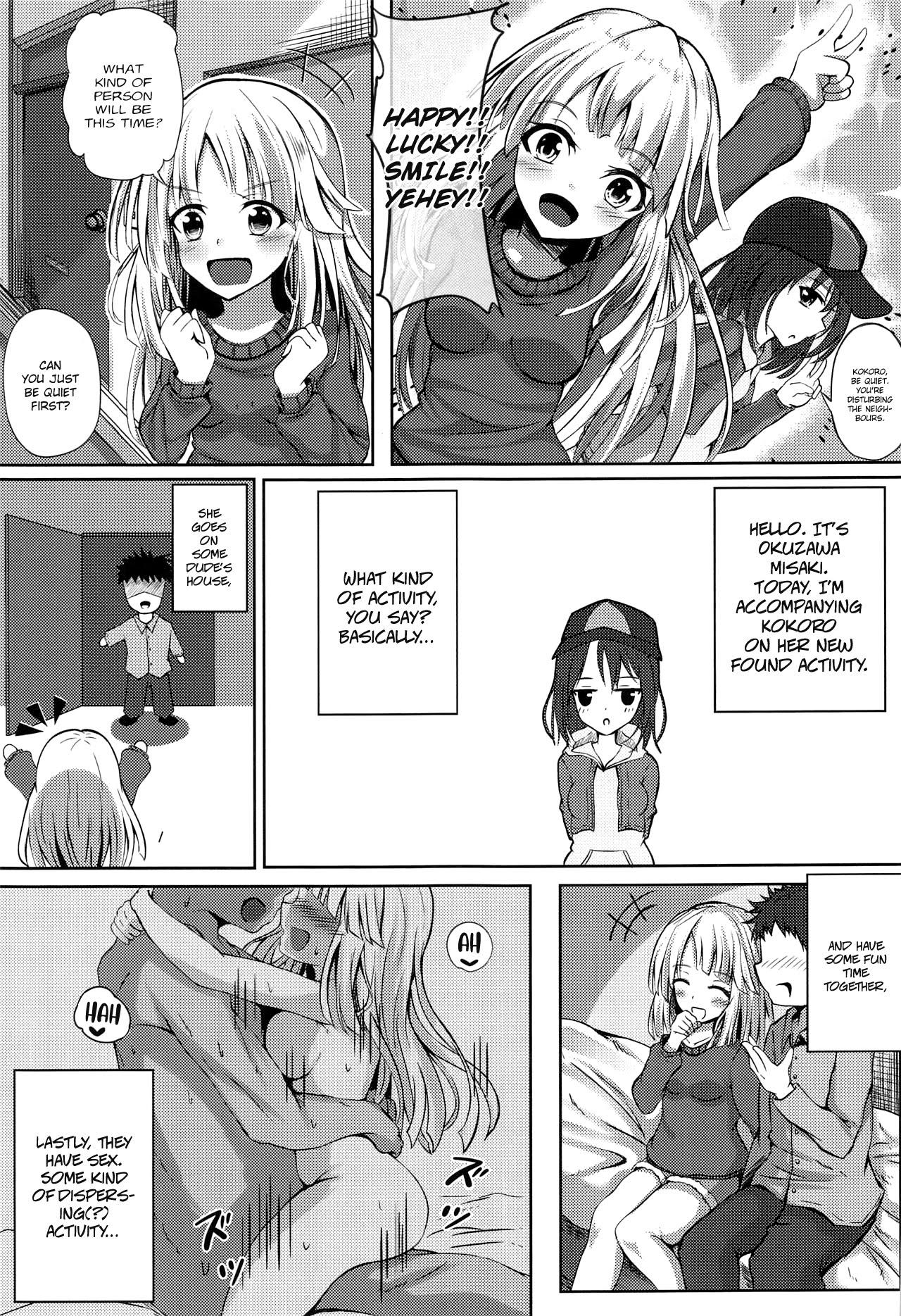 Gapes Gaping Asshole HALLO HAPPY DELIVERY - Bang dream Twink - Page 2