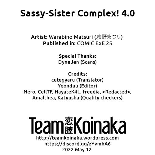 Sassy-Sister Complex! 4.0 7